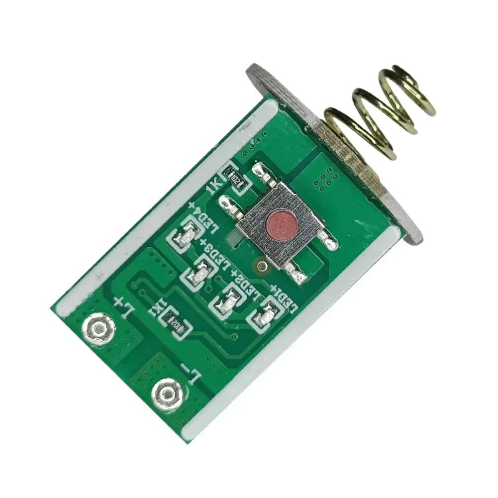 34 2V LED Driver Board Rechargeable Flashlight Driver Switch PCB Circuit Board With Multiple Light Level Settings