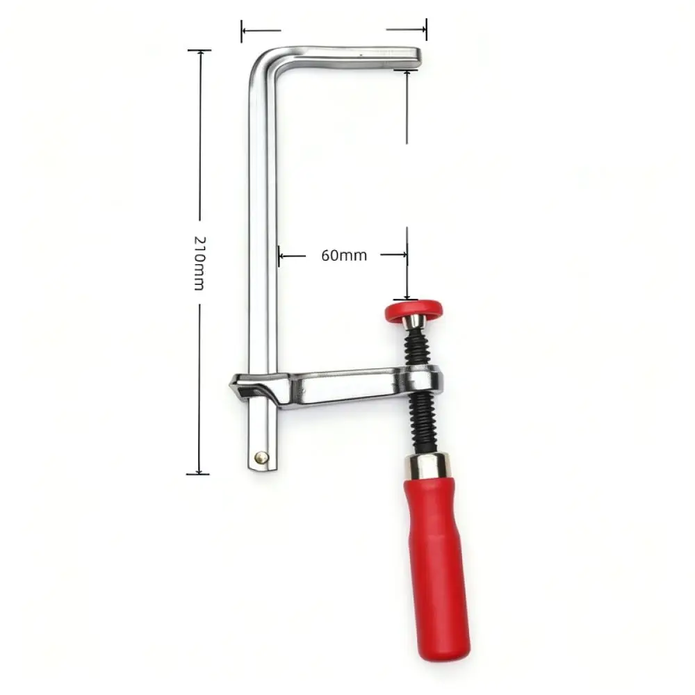 Fast Acting Ratchet Track F Clamp Woodworking Fixing Tool Steel Hand Clamp For Laidomi Manual Wood Working