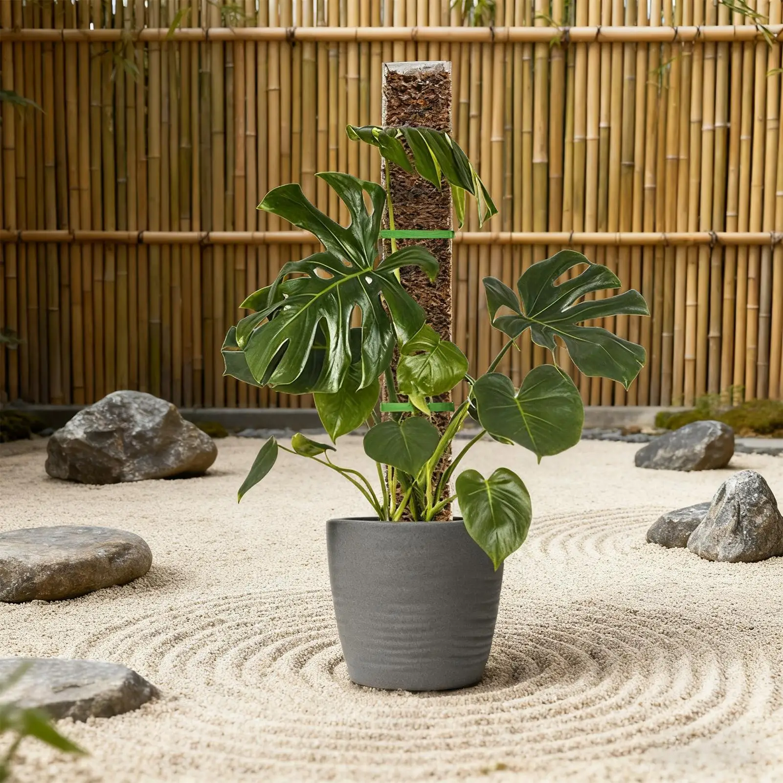 Moss Pole for Plants Monstera Support Stick Vertical Growth Climbing Plant Pole for Indoor Outdoor Garden Porch Yard Home Decor