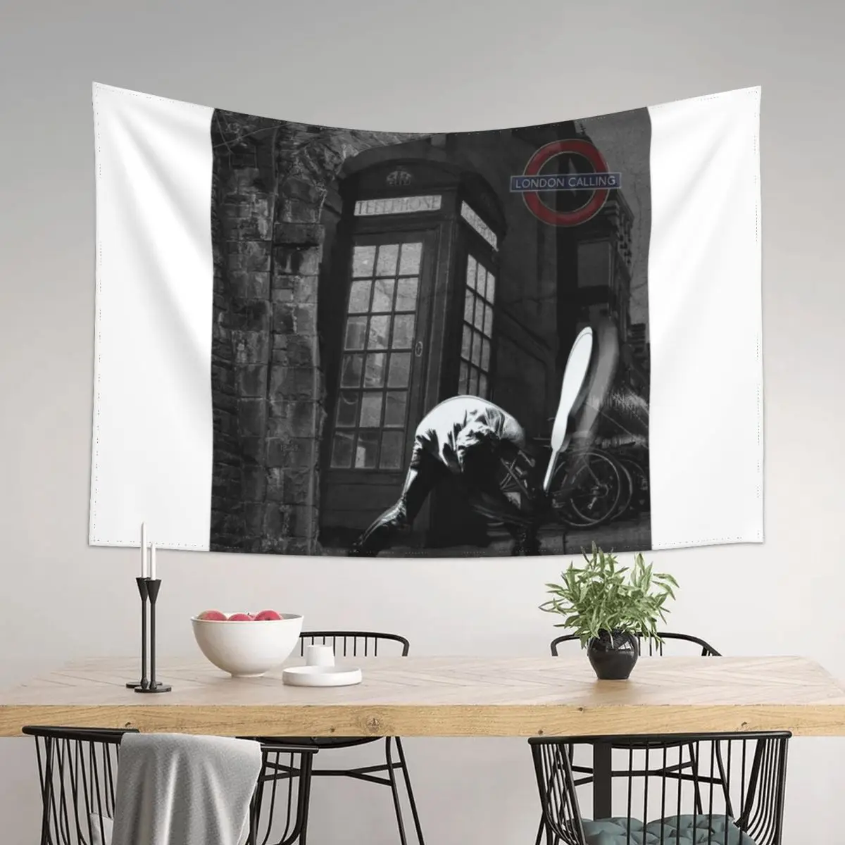 

The Clash- London Calling Tapestry Room Ornaments Decoration For Bedroom Korean Room Decor Christmas Decoration Tapestry