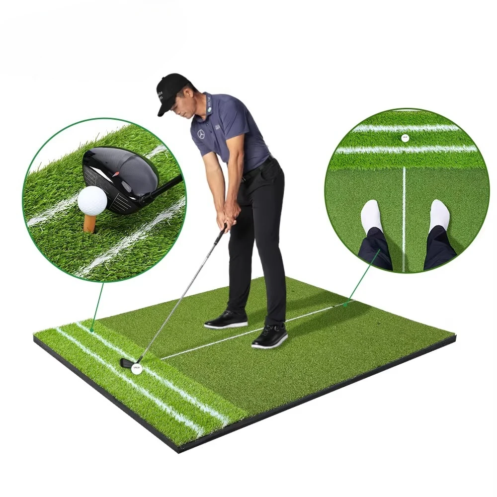 

DJD050 indoor golf emulator swing mat driving range practice hit mat training