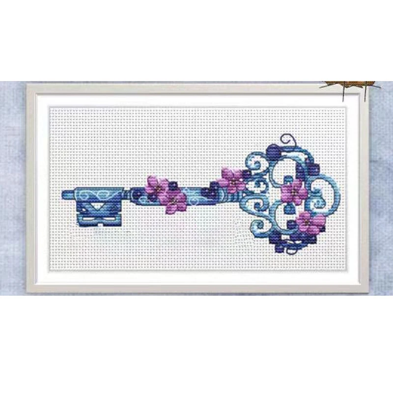 553 Kreuzstich-Set, Sets für Stickerei, Kreuzstich, Kreuzstich, komplettes Kit, Stich, Kreuzstich-Set, Nadel, Kunst und Handwerk, Heimwerken