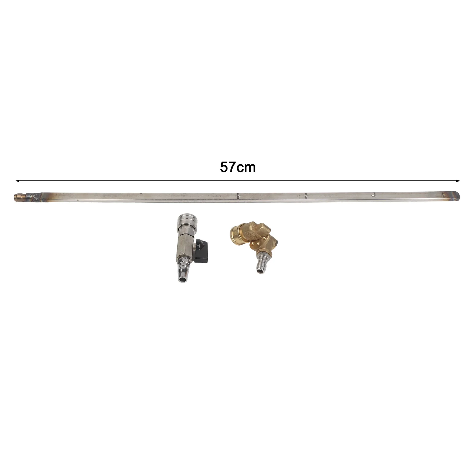 4500 PSI Portable Radiator Cleaning Tool 60CM Stainless Steel Backflush Cleaner For Car Truck High Pressure Washer Maintenance