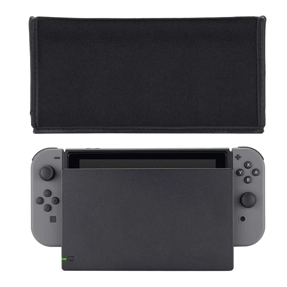 DATA FROG Dust Cover Dustproof Case Mesh Stopper Anti-Scratch Sleeve Compatible Nintendo Switch & OLED NS Switch Charging Dock