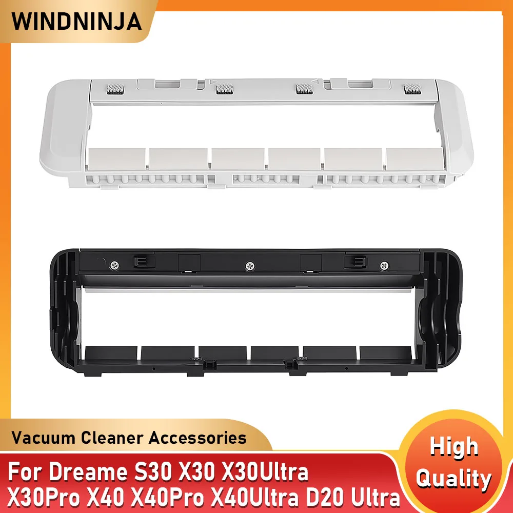 Gummibürstenabdeckung für Dreame S30 X30 X30Ultra X30Pro X40 X40Pro X40Ultra D20 Ultra Saugroboter – Ersatzteil