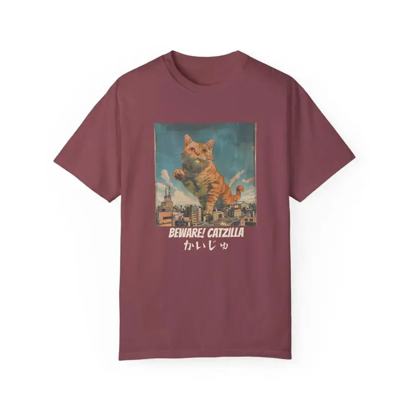 

Catzilla Garment Dyed T Shirt