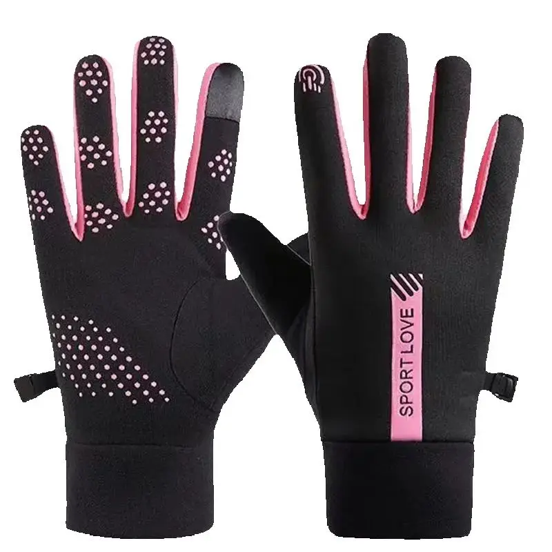 AliExpress LAOVCE Women and Men Winter Sports Warm Gloves Waterproof and Anti Slip Cycling Gloves Wind and Cold Resistant Outdoor Activity
