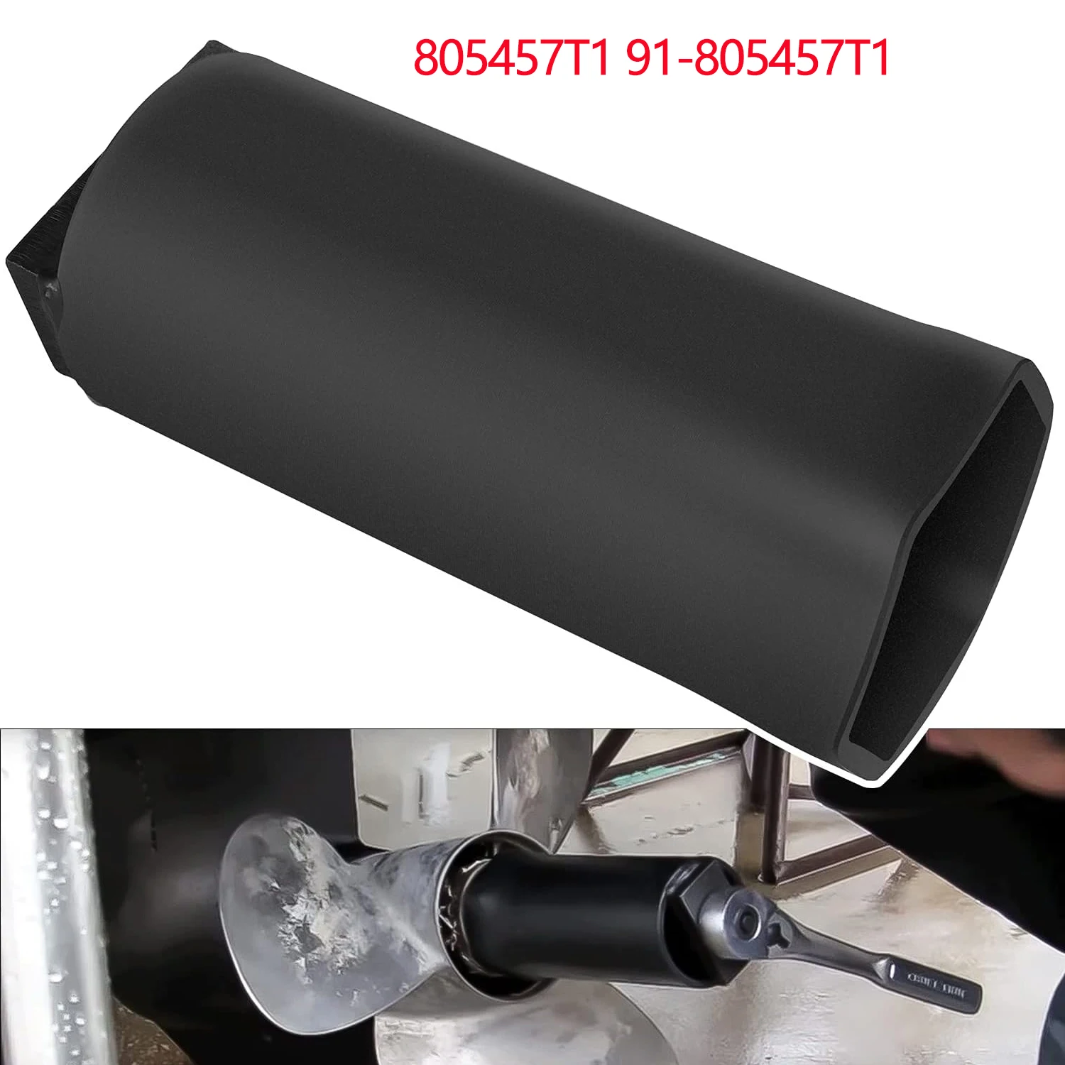 Prop Nut Socket Tool Propeller Wrench for Mercruiser Bravo 3 Drive Prop Nut Prop Removal Tool Replace for 805457T1 91-805457T1
