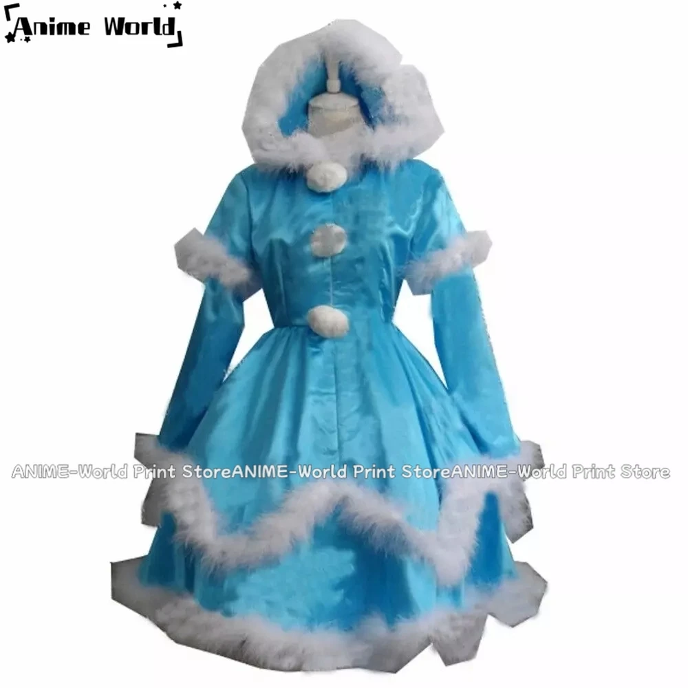 

《Custom Size》Frostfire Annie Blue Dress Halloween Cosplay Costume Halloween Costume