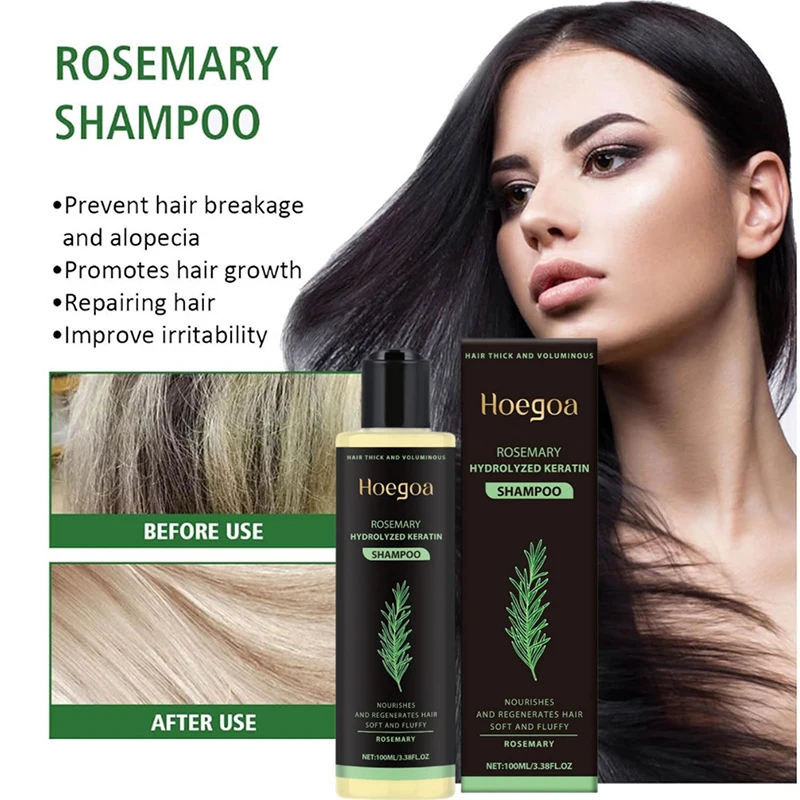 شامبو روزماري، مستخلصات عشبية، تنظيف فروة الرأس اليومي، التحكم في الزيوت، تكثيف، تنعيم ومغذي، شامبو جذور الشعر القوية