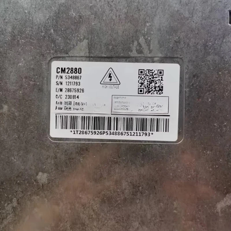 5348867 CM2880 New ECU ECM Engine Control Module Fit For Cummins ISG12 ISGE12 Auman GTL EST Truck Computer Board 5316787