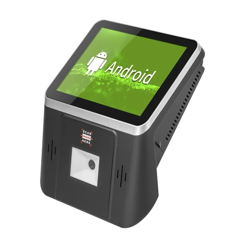 Android Intergrated 2D Scanner Price Checker with 8 inch display
