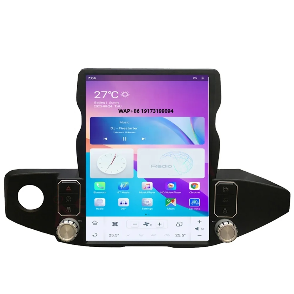 

Style Android 13 Car Radio for Wrangler 2018-2021 Car Multimedia Player Wireless Carplay 4G