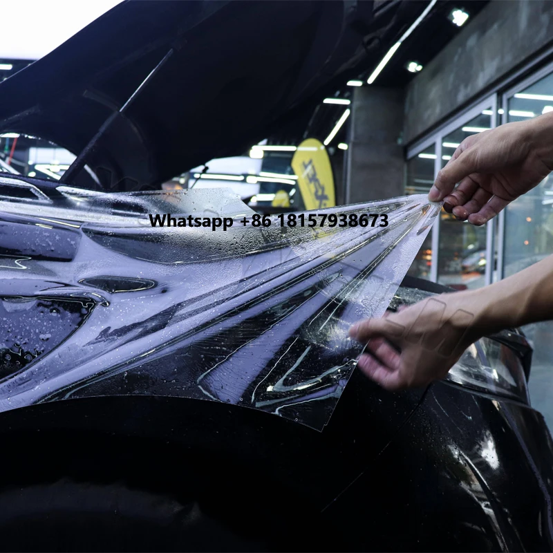 

Ppf 1.52*15m Gloss Auto-repair Clear Car Paint Protection Film Vinyl for Car Body Wrapping Protection Film Tpu Ppf