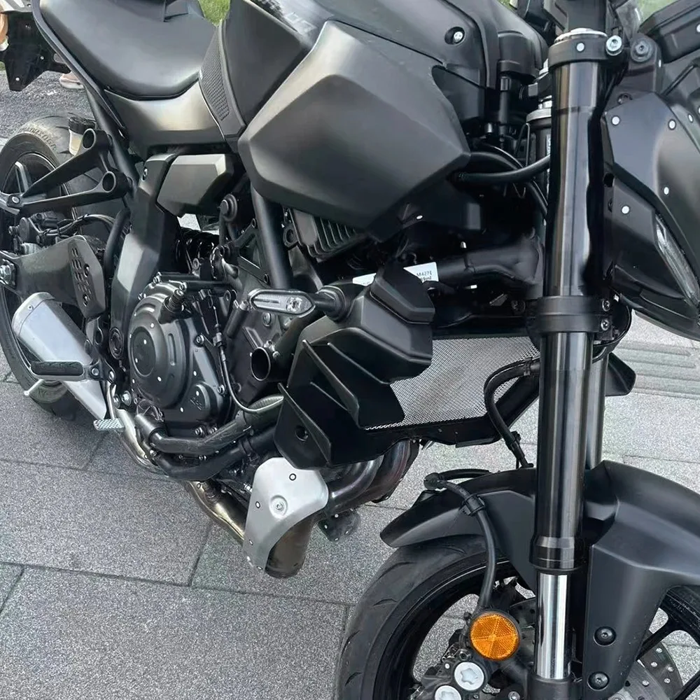 For YAMAHA MT07 mt07 2025 MT-07 2025 Motorcycle new accessory side spoiler aerodynamic wing side spoiler kit - view 2