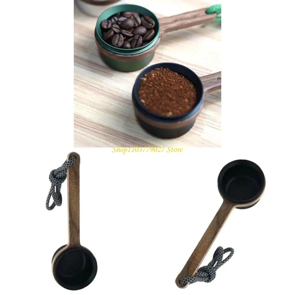 

C4DF Coffee Powder Spoon Spoon Coffee Brewing Tool Coffee Spoon с ручкой 12 г.