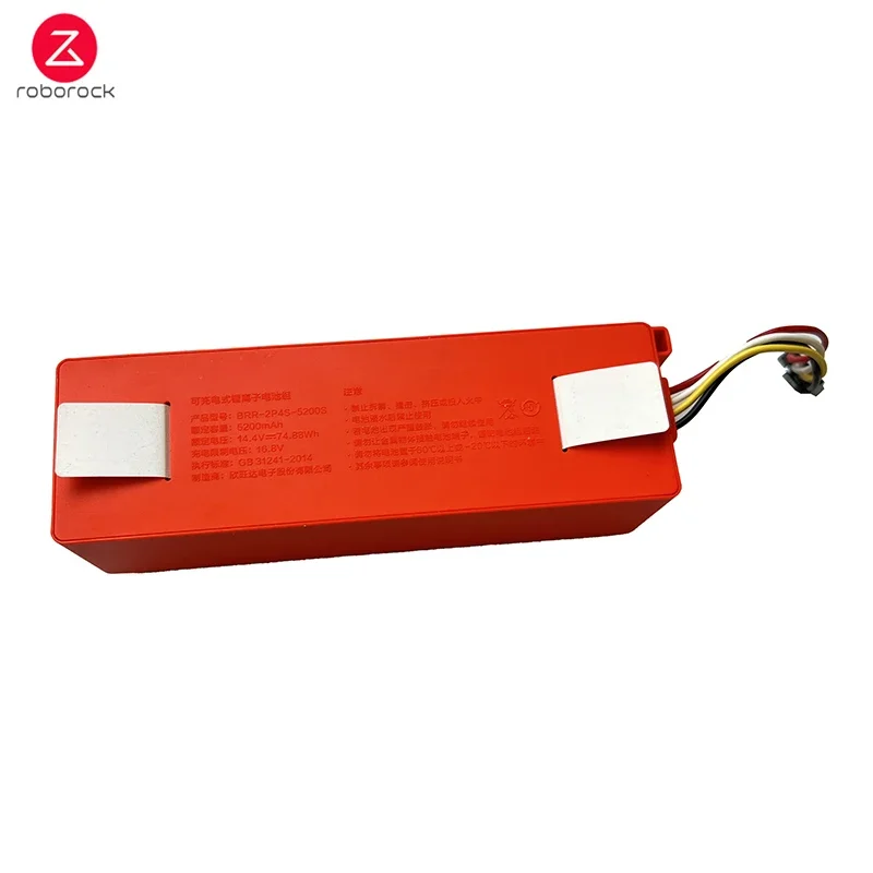 Original Roborock Li-ion Battery for S8 MaxV Ultra S8 Max Ultra Qrevo MaxV Qrevo Pro Qrevo S Robot Vacuum Cleaner Parts 5200mAh