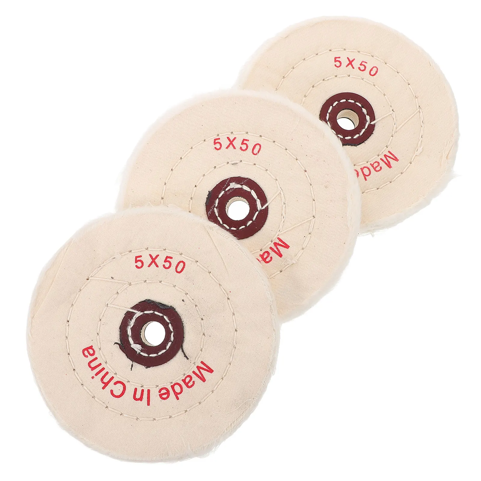 

3pcs Buffing Pads Jewelry Long-Lasting Reusable Polishing Wheel Replacement Compact Lightweight Buffering Wheel Disc For Jewelry