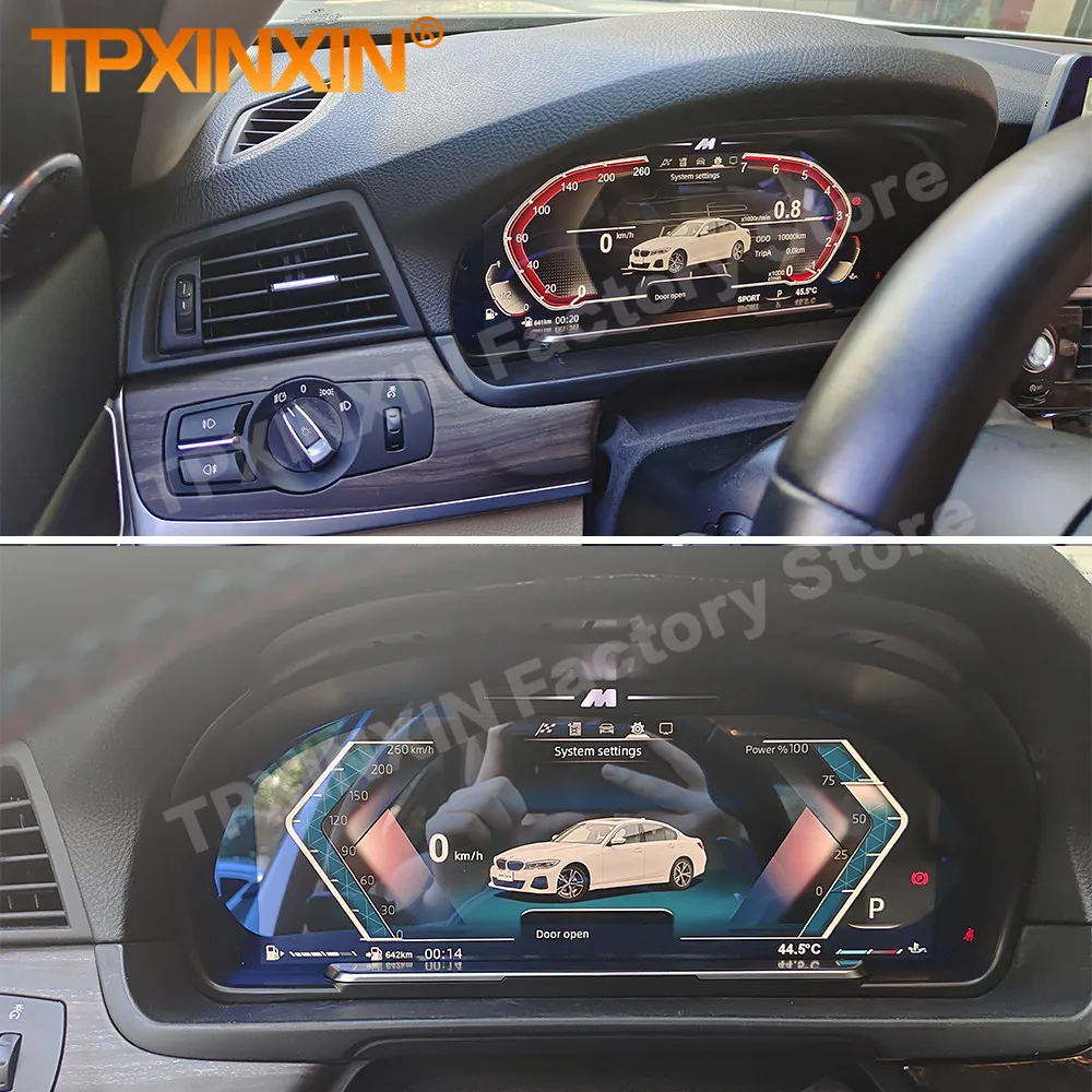 12.3 Car Digital Dashboard Cluster For BMW 5 6 7 F07 F10 F11 F18 F06 F12 F13 F01 F12 F13 X3 F25 X4 F26 F15 X5 F16 X6 E60 F30
