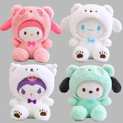 Sanrio Anime Sanriod Toy Kawaii Kuromi Mymelody Cinnamorol Plush Soft Stuffed Animals Doll, Cartoon Cute Birthday Gift Plush Doll