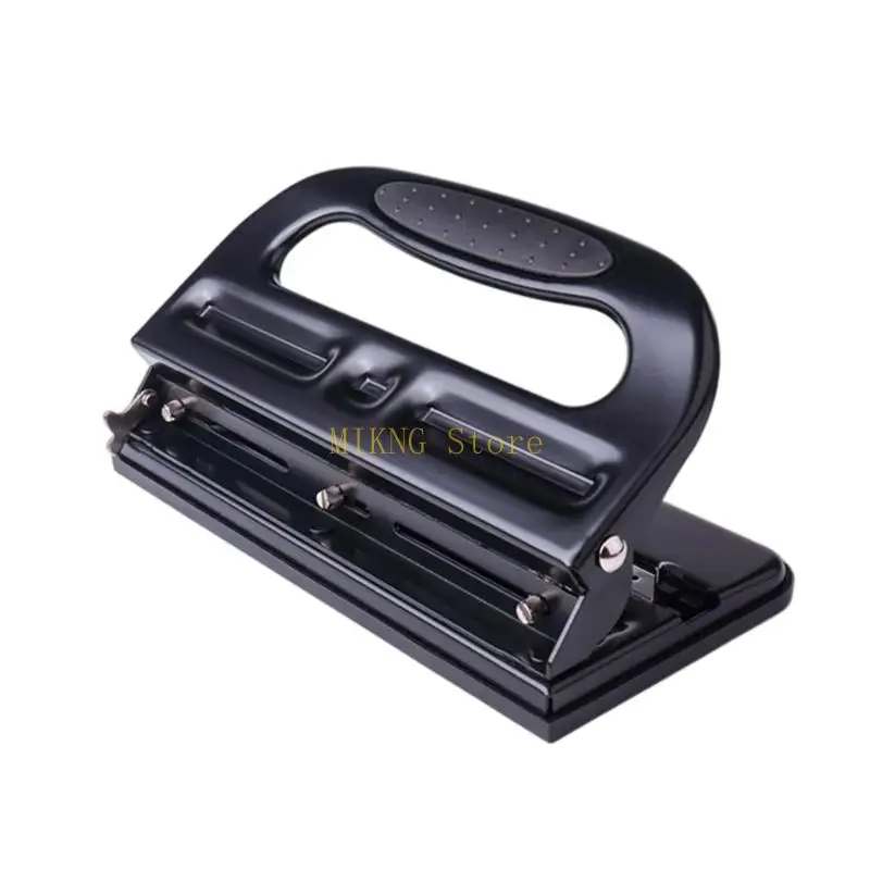 ヘビーデューティー3ホールパンチャー30シート容量調整可能な金属ホールパンチPVCラミネートシートカードストックベストセール