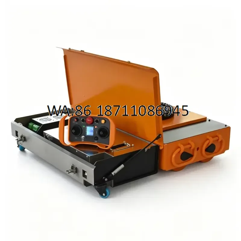 New 80T Moving Skates with Remote Control 360 Degree Rotation for Manufacturing Plant Use