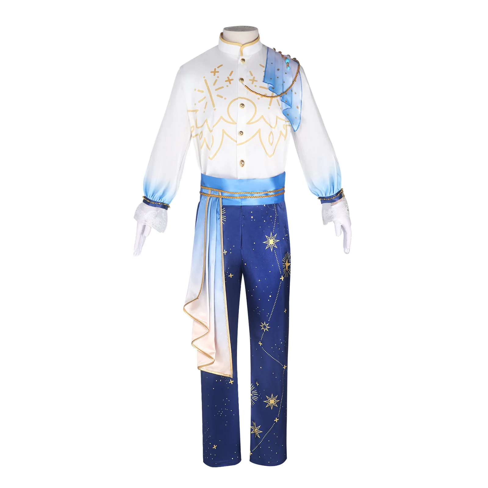 Anime Nito Nazuna Cosplay Costume, 2 Sortes, Halloween, Noël, Nouvel An, Adulte, Garçons, Scène, Tenues de Performance