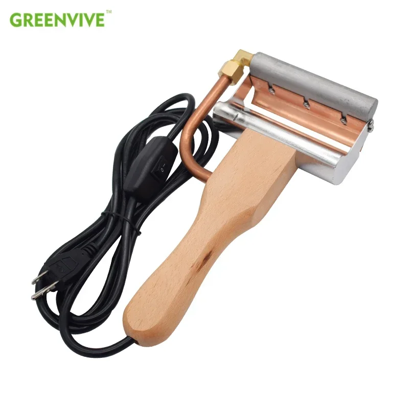 Electric Uncapping Knife Honey Cutter Knife Wax Honey Knife Honey Scraper Bee Extractor Heating Uncapping Planer Beekeeping Tool