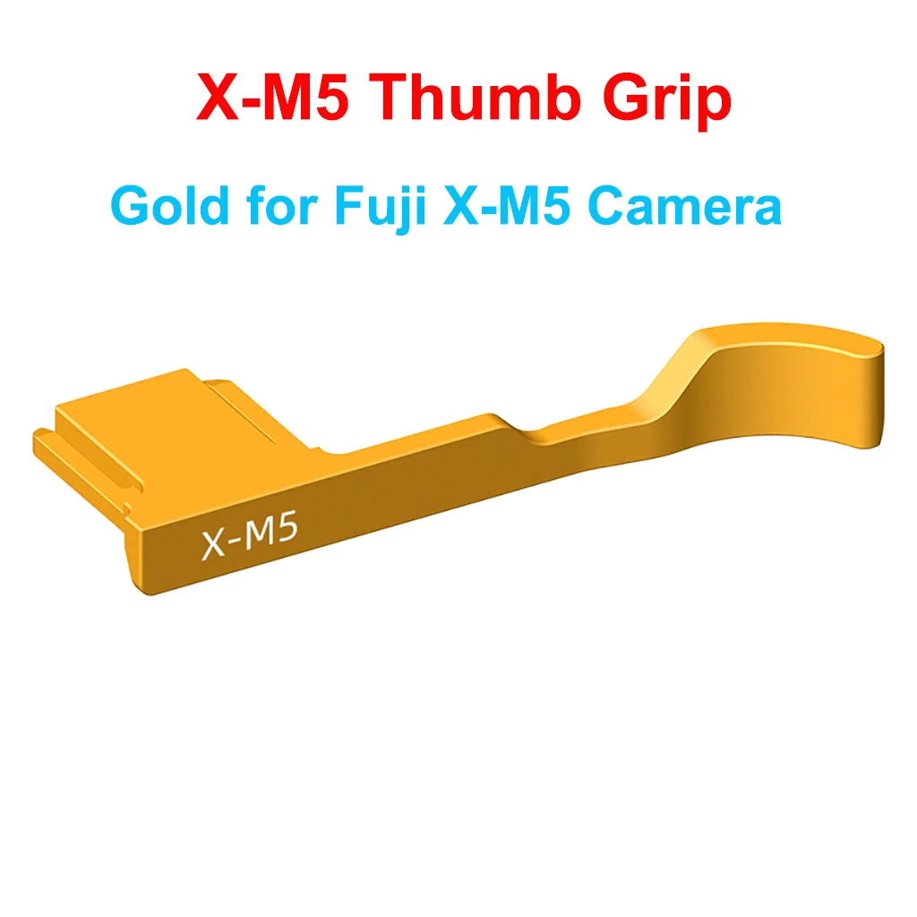 Metall-Daumengriff für FUJIFILM X-M5 Kamera Mini-Blitzschuh Daumen-Up-Griffabdeckung für XM5 XT4 XT5 XT30 XT20 XT10 XT3 XT2 – Detail 6