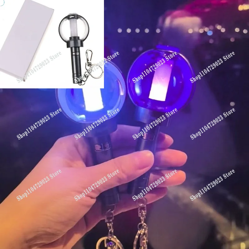 Hot-selling lighting second-generation mini support stick keychain support light small pendant ornament model
