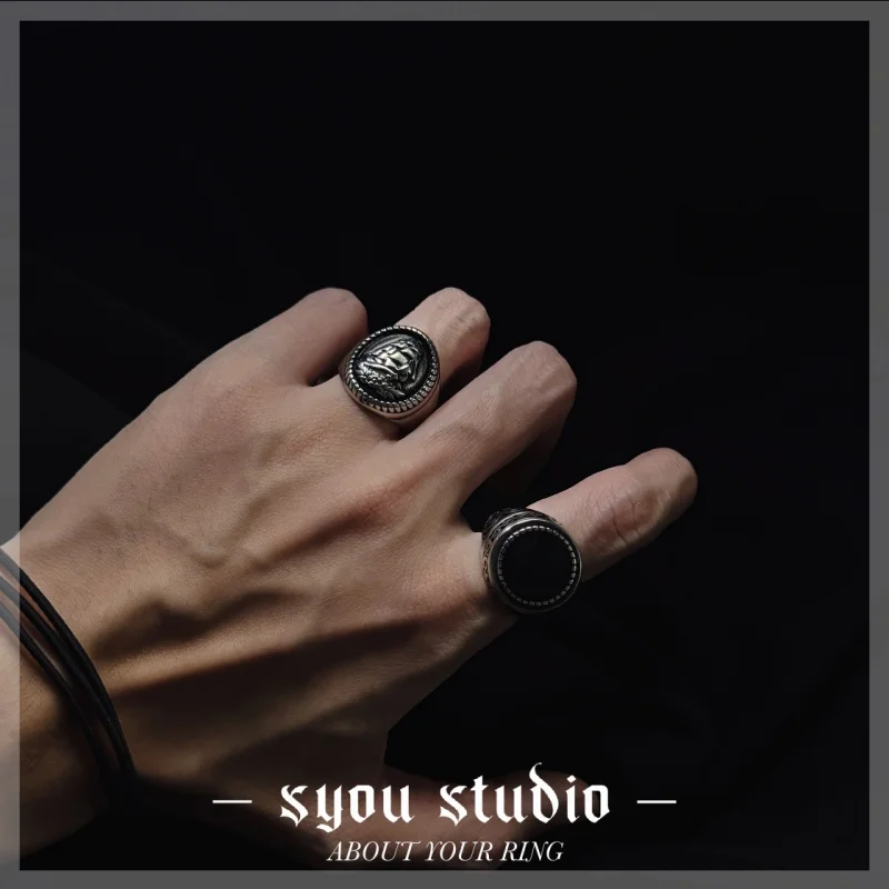 Gothic Sailboat Stainless Steel Rings Fashion Cool Sailor Viking Accessories Party Punk Mens Vintage Jewelry Sailing Wholesale