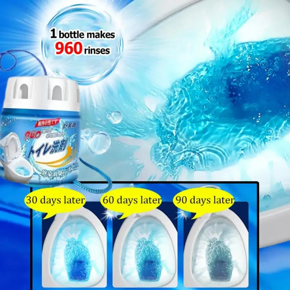 

1pcs Powerful Toilet Cleaner Remove Stains Deodorant Accessories Cleaning Fast Drain Sink Household Bathroom Toilet B2N7