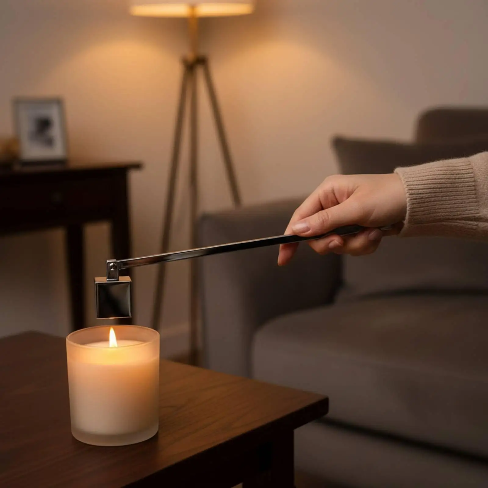 Square Candle Extinguisher Prevents Smoke Candle Extinguisher Smokeless For