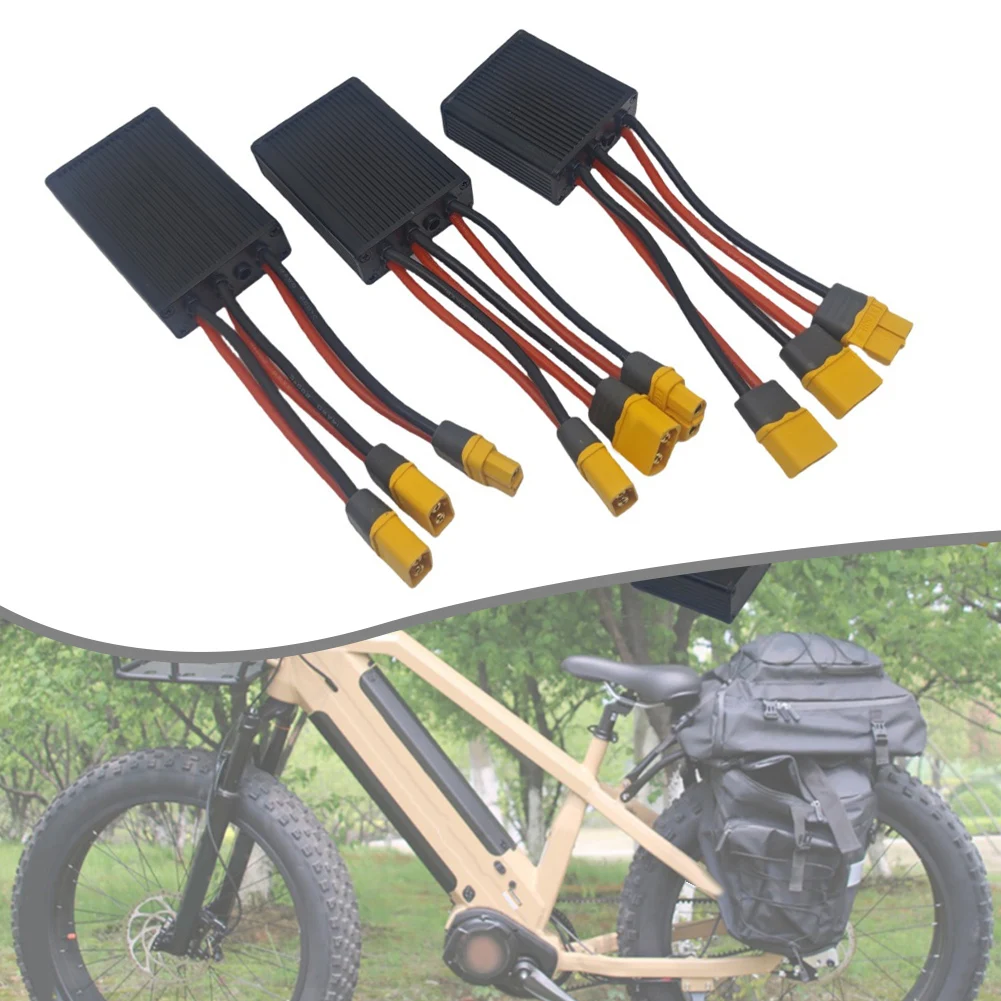 Electric Bicycle Battery Connection Adapter Switcher Module 20V-72V 20-40A 2 Lithium Battery Parallel Module For E-bike Scooter