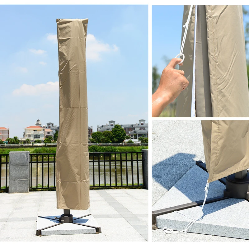 Roman Umbrella, Outdoor Umbrella,Sunshade, Rainproof, UV Protection,Thickened Material, Aluminum Alloy Columns, Rotatable