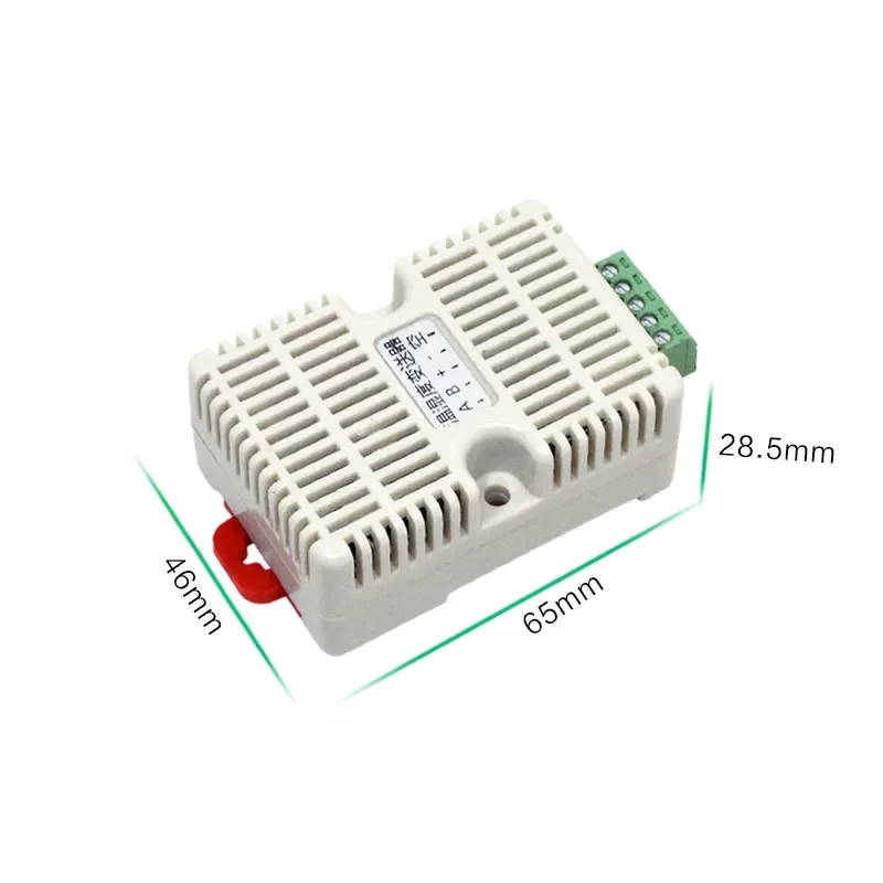 DIN35 Rail Modbus Rtu RS485 Temperature Humidity Transmitter