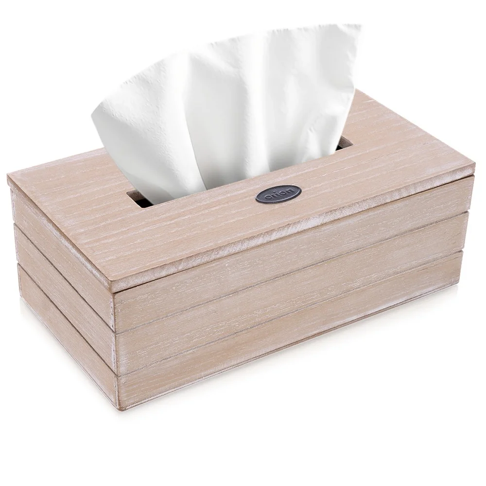 Beige tissuebox, 25 x 13,5 x 9 cm. Praktische tissuehouder voor de badkamer, slaapkamer, woonkamer, kantoor en andere ruimtes. Gemakkelijk toegang tot tissues, helpt om de ruimte netjes en