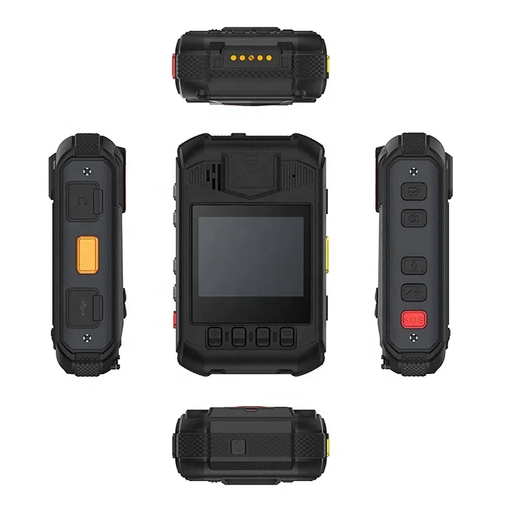 レコダ M521 140度 IP68 4G ボディカメラ ライブストリーミング対応 交換可能バッテリー搭載