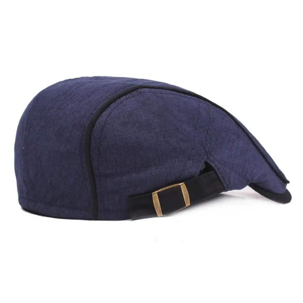 High Quality Retro British Style Newsboy Cap Men Vintage Luxury Unisex New Octagonal Flat CapCotton Ascot Caps Male Spring