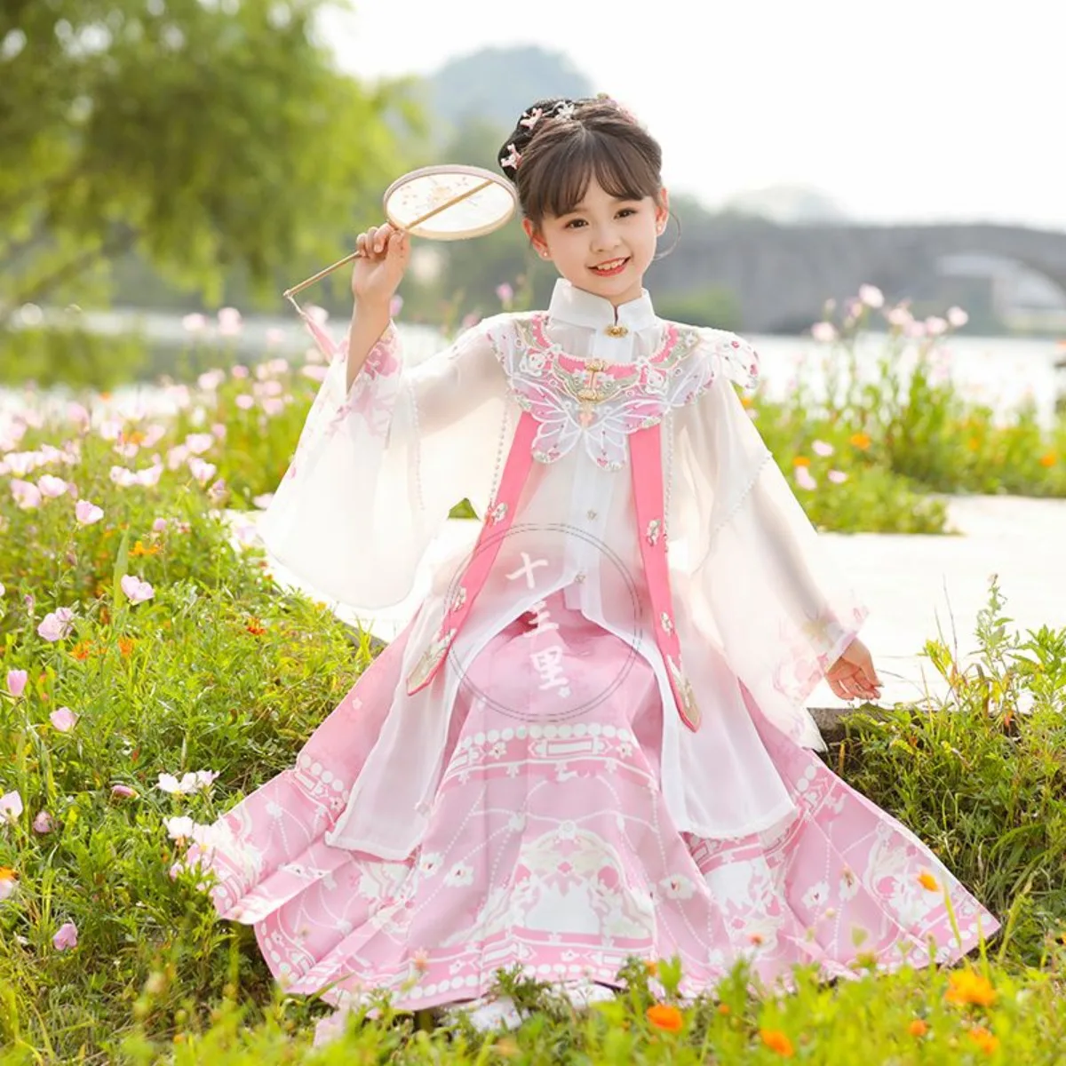 robe-de-princesse-ming-2026-hanfu-printanier-Ethere-robe-traditionnelle-chinoise-de-conte-de-fees-costume-de-princesse-pour-filles