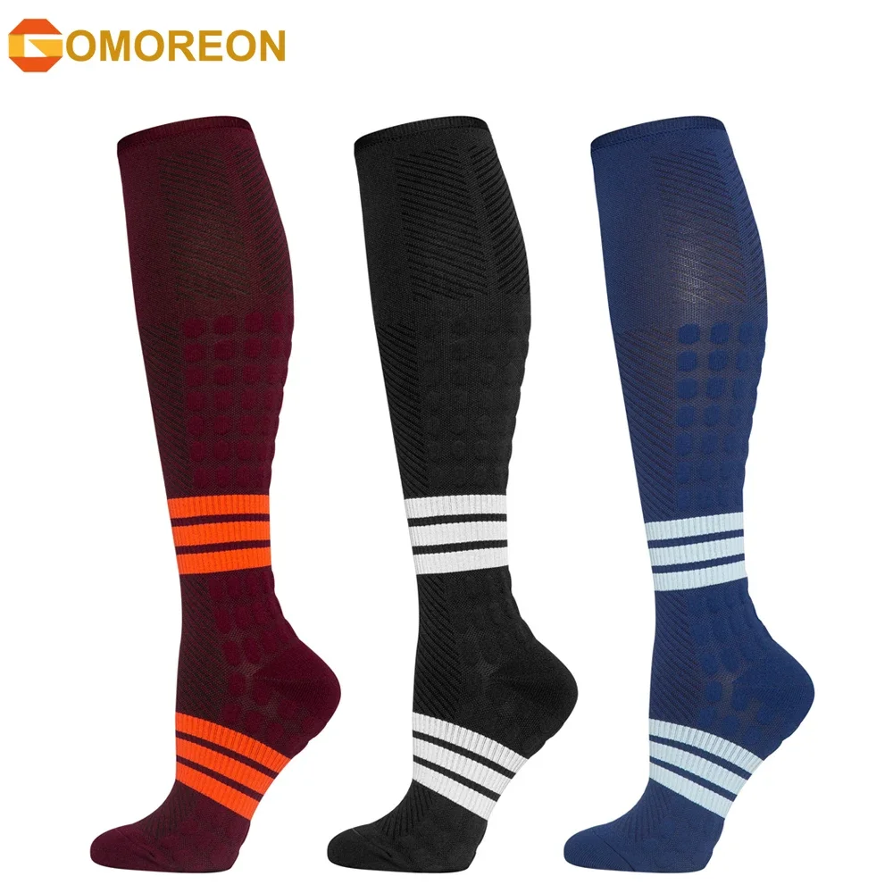 

Compression Socks for Women Men Circulation 20-30 mmHg Best High Compression Stockings for Running Athletic Travel Flight Nurses