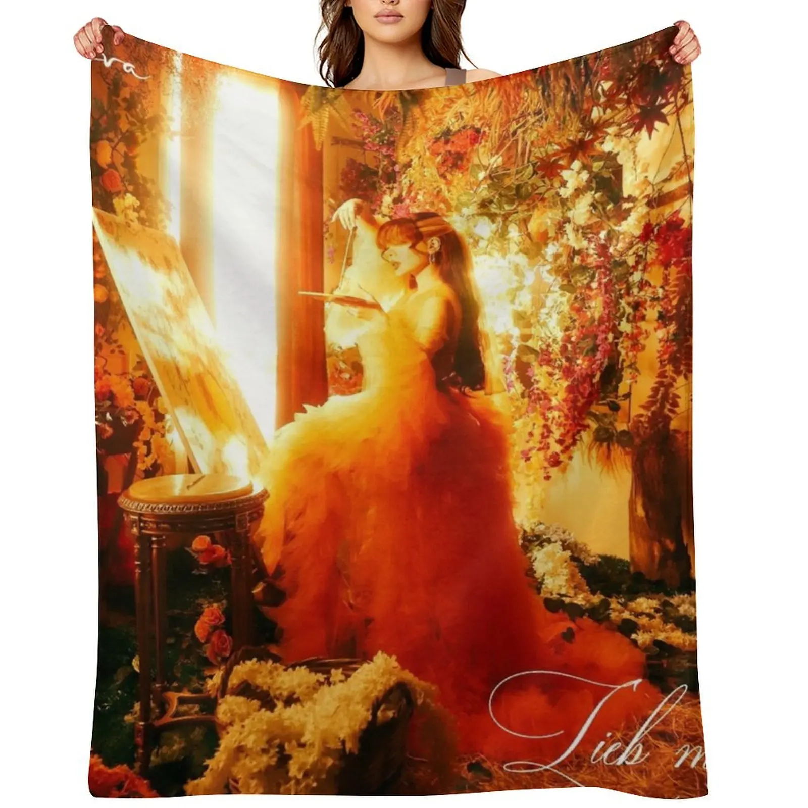 

Ayliva lieb mich Throw Blanket Personalized Gift Furry Camping Large Blankets