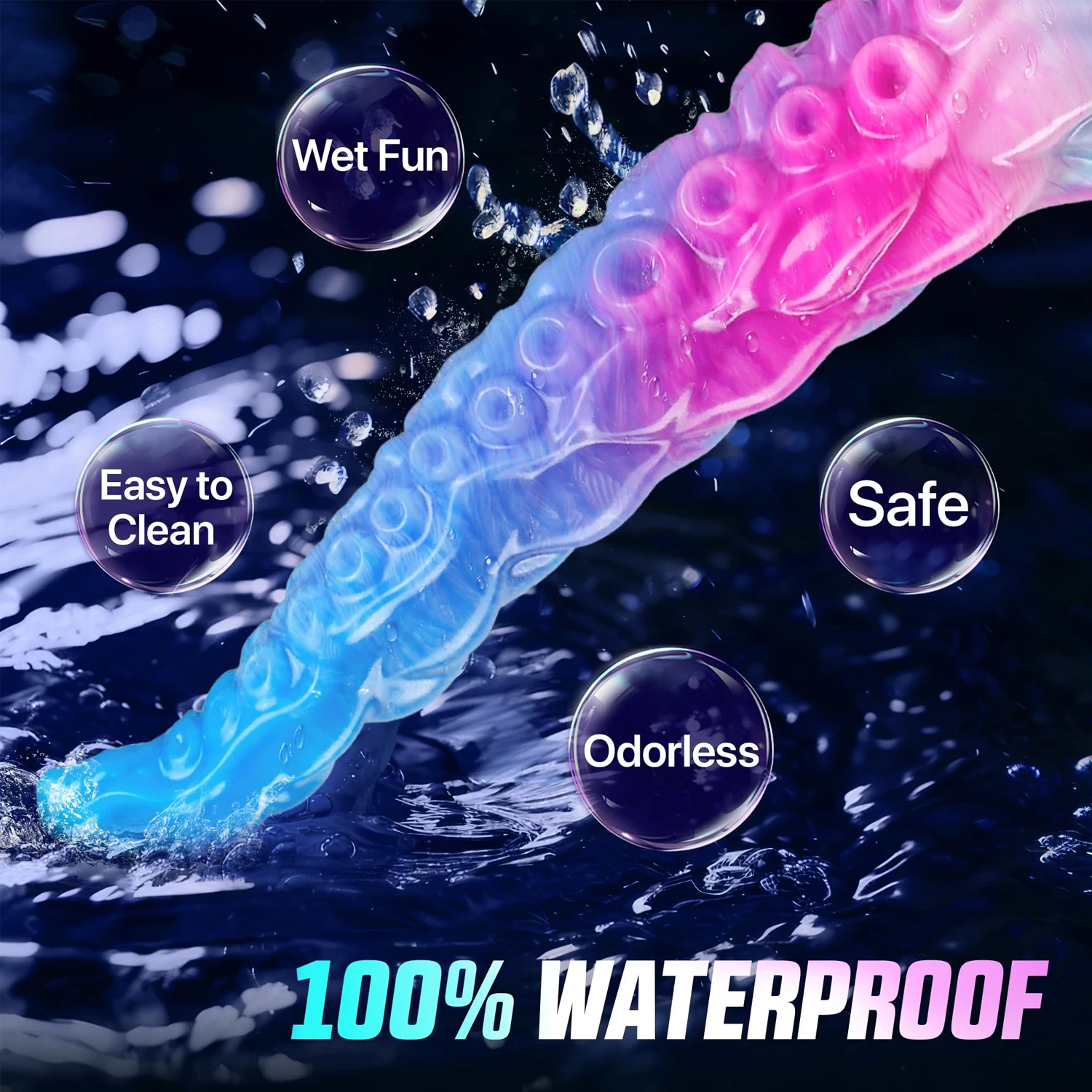 Colorful Tentacle Dildo Realistic Big Penis Huge Monster Silicone Dildo Anal Plug Adult Supplies Sex Toys for Women Men Gay