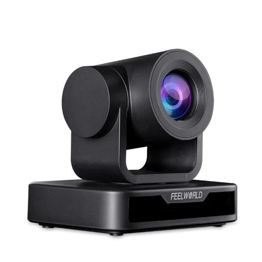 FEELWORLD USB10X Optical Zoom 1080P Video Conference Webcam PTZ Video Camera For Live Streaming