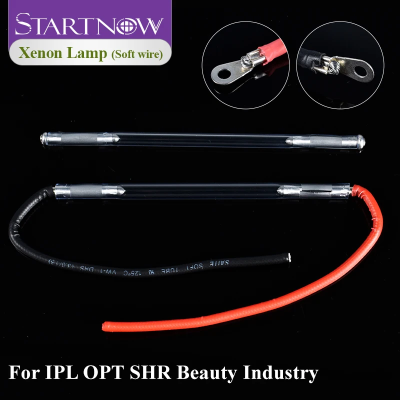 Startnow Soft Wire Xenon Flash Lamp Pulsed Xenon Lamp Tube Replacement Parts For YAG Laser Welding Marking Cutting Machine