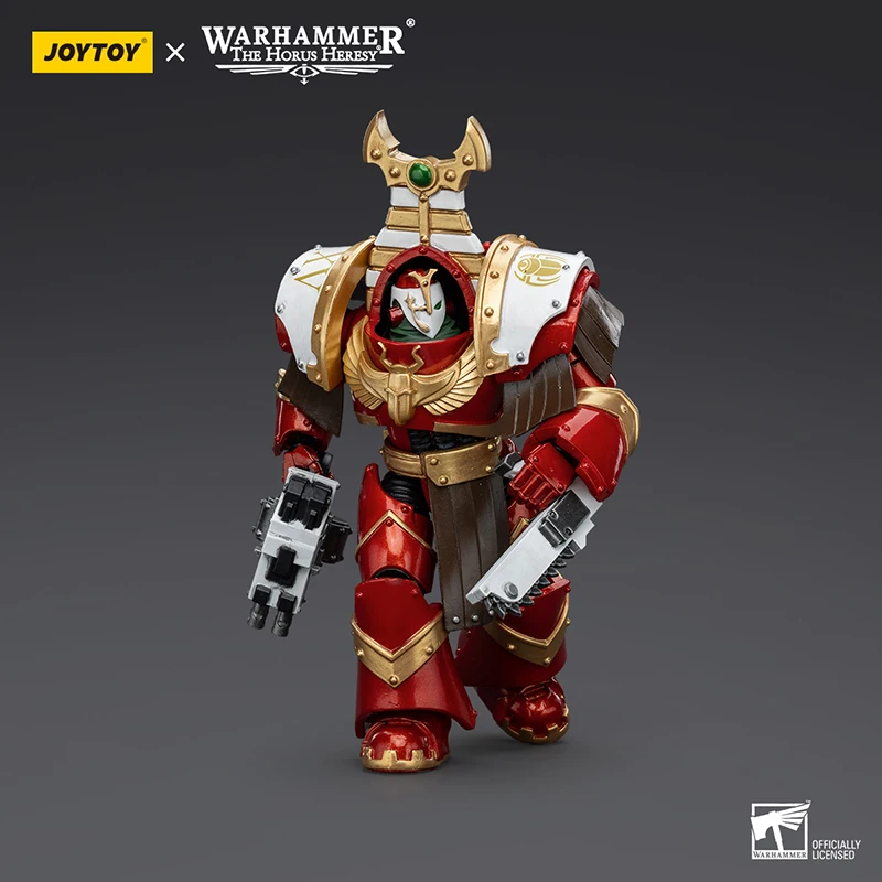 JOYTOY Warhammer 30k 1/18 Action Figure Thousand Sons Sekhmet Terminator Cabal Sekhmet Model Doll Collect Decor Toys Xmas Gifts