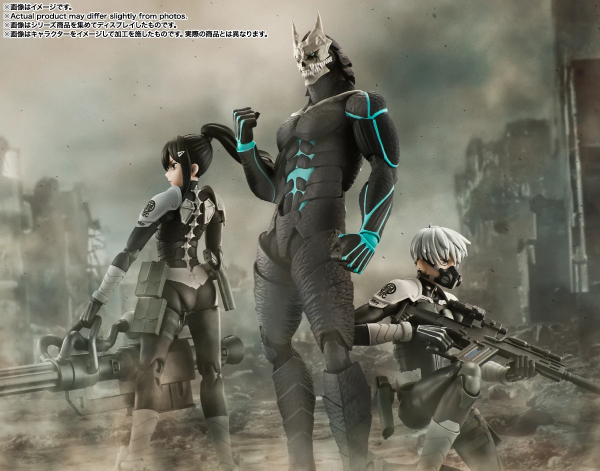 الأصلي S.H.Figuarts SHF ASHIRO MINA ICHIKAWA RENO KAFKA HIBINO Kaiju No. 8 ألعاب مجسمة من مادة PVC قابلة للجمع #6