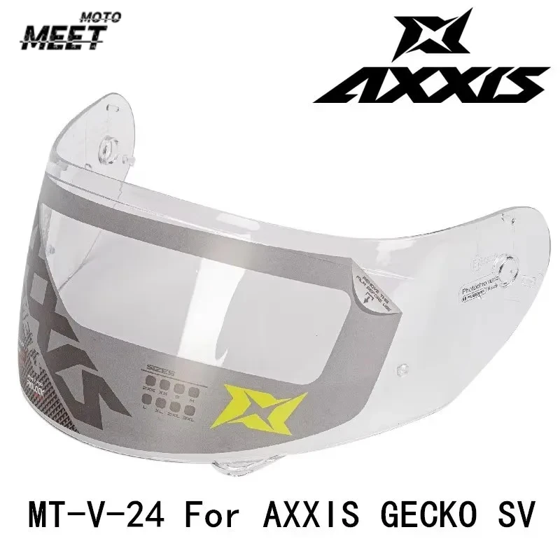 

Визор для мотоциклетного шлема MT-V-24 для AXXIS GECKO SV, оригинальный HD-прозрачный откидной визор, аксессуары для шлема.