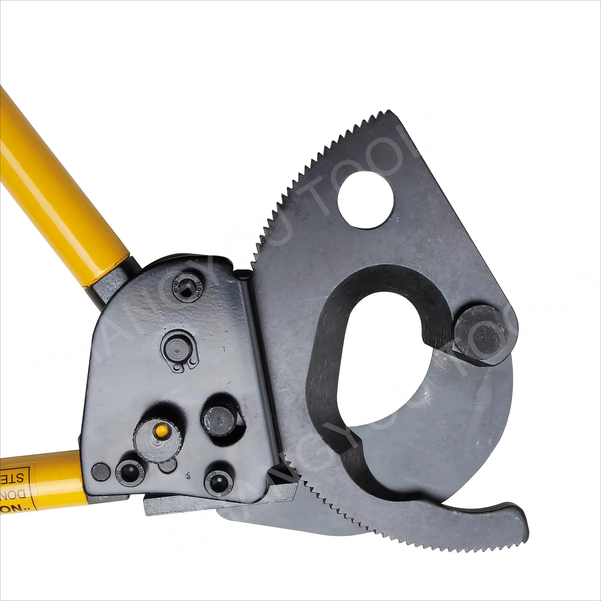 CC-400 Heavy Duty Ratchet Electric Cable Cutter Tool Armored Cable Wire Cutter