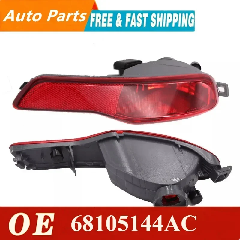 

Rear Bumper Left or right Reflector Lamp Fit For 2014-2018 Jeep Cherokee 68105144AC 68105145AC